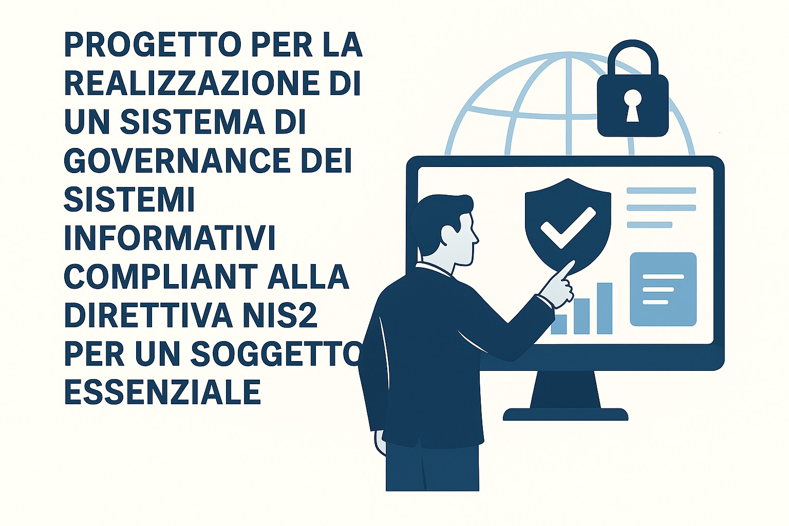 Immagine Realizzazione e mantenimento di un sistema Governance dei Sistemi Informativi compliant alla normativa NIS2
